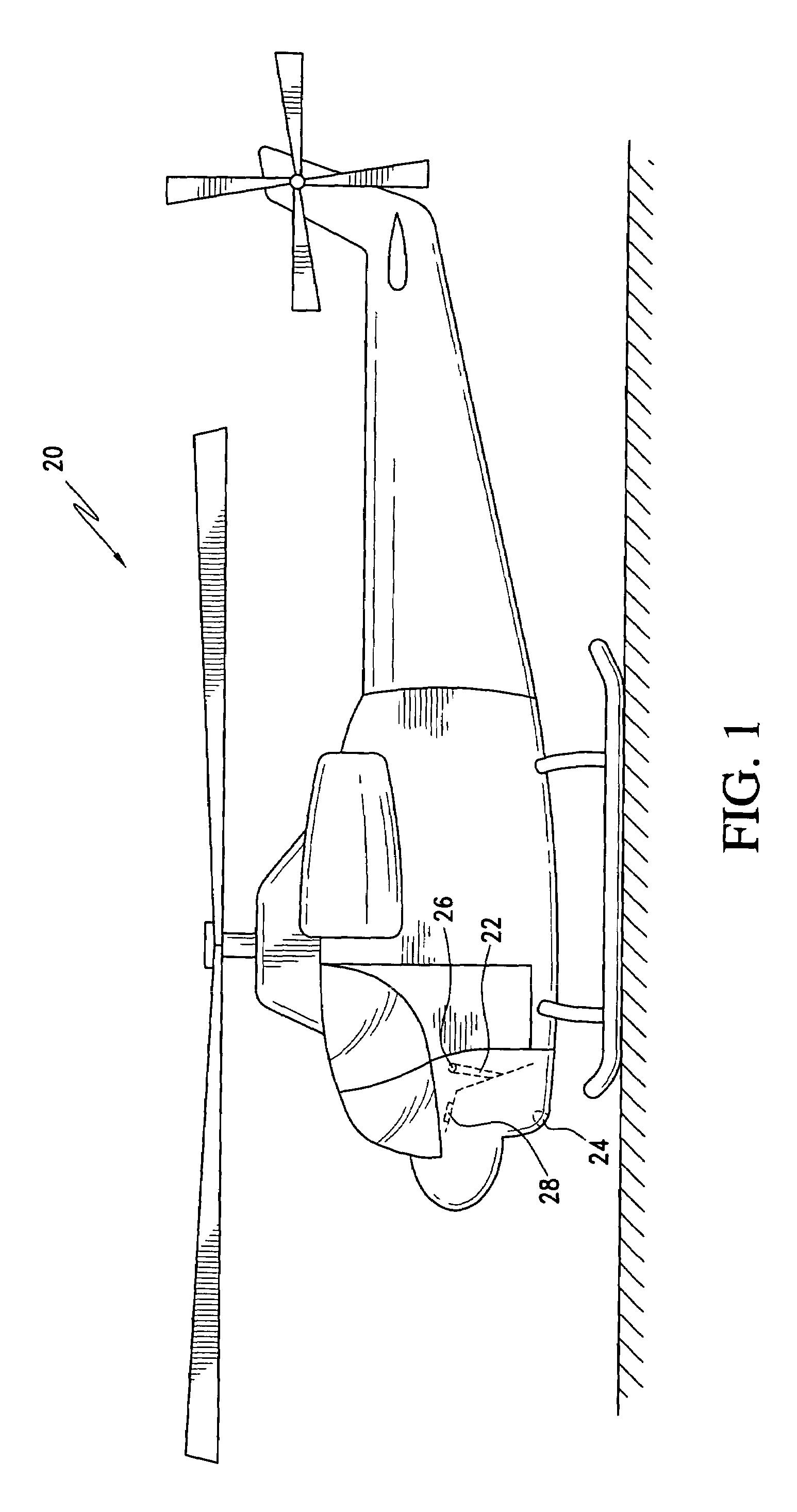 Landing light fault annunciator