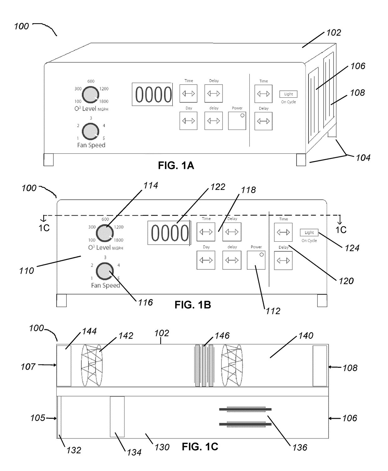 Apparatus and methods for ozone generation and degradation