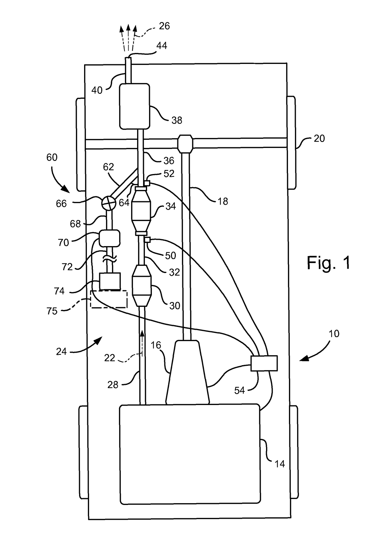 Diesel exhaust gas temperature reduction