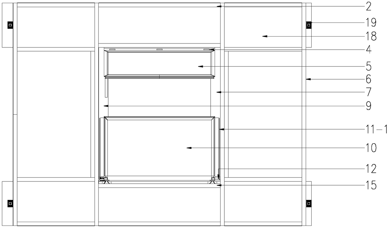 A Curtain Wall Drawer Balcony System