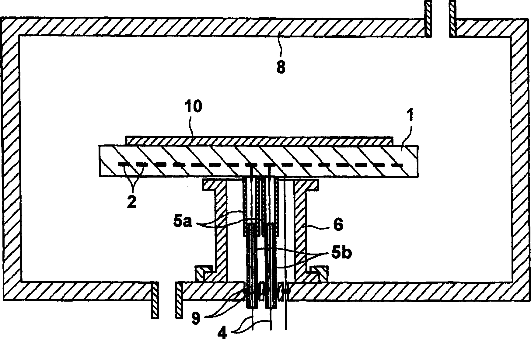 Holder for semiconductor production system