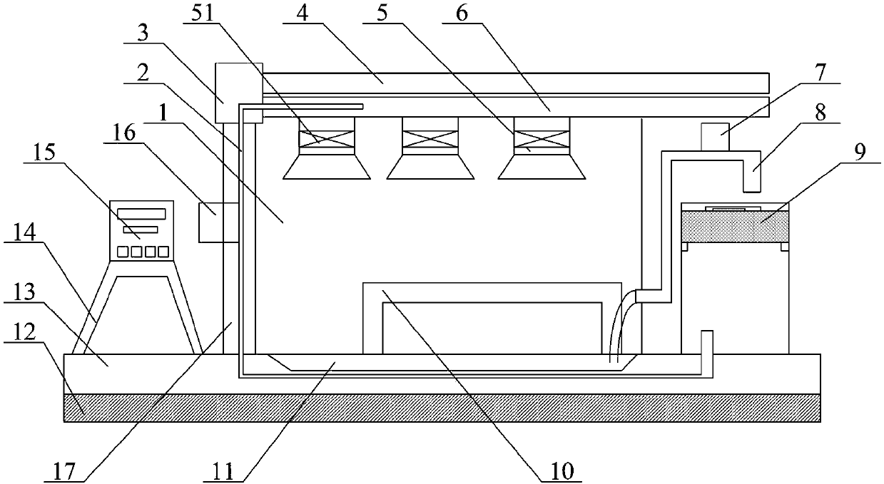 Automobile part cleaning device and production technique of automobile parts