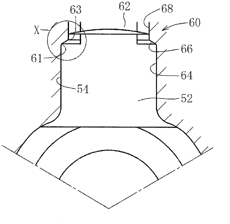 Tripod constant-velocity universal joint and method for producing the same