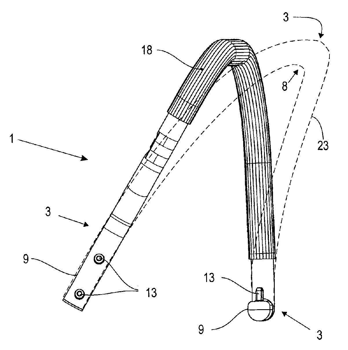Handle for a Handheld Working Tool