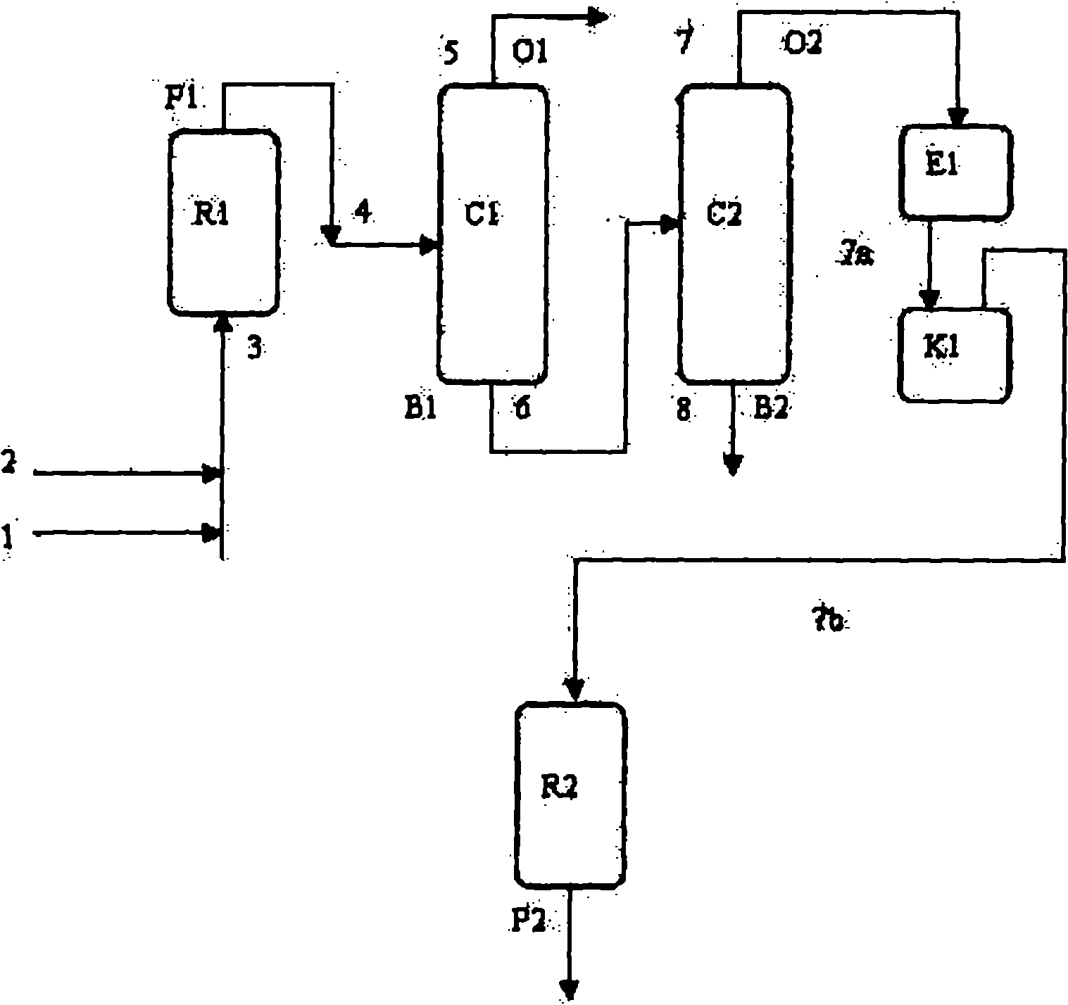 Isoolefine production method
