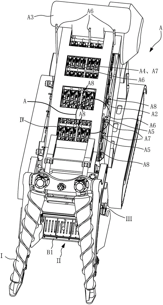 Air-ejected anti-blocking system for cane harvester