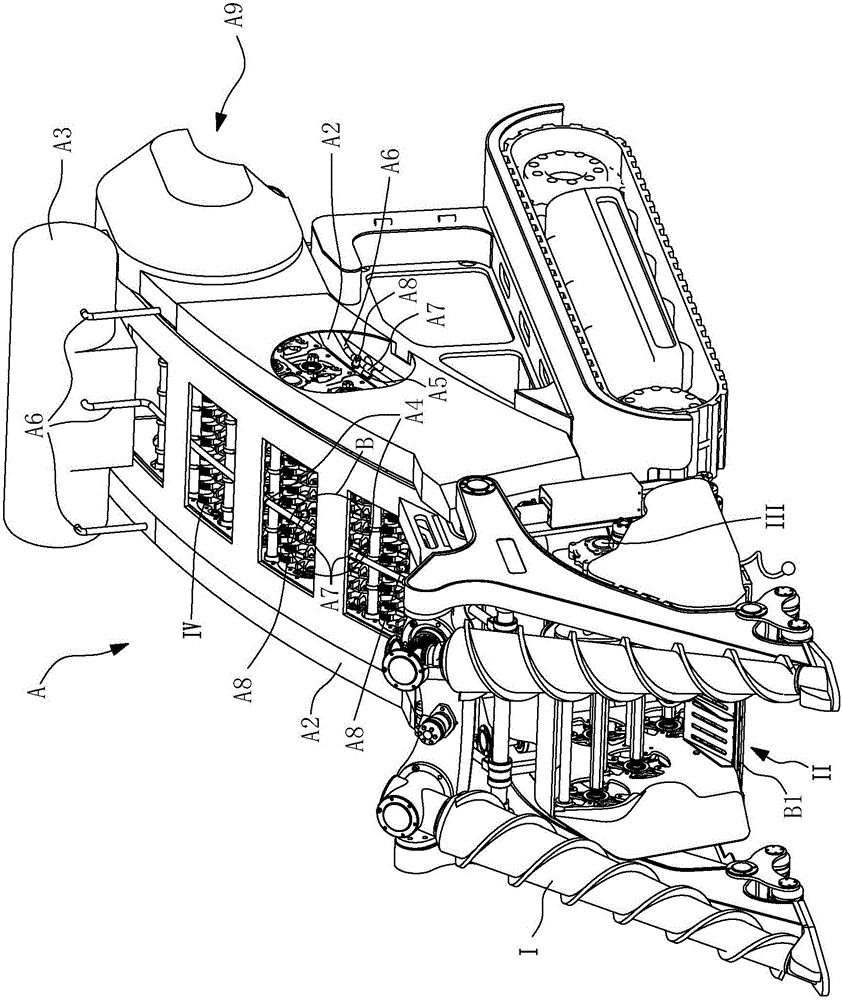 Air-ejected anti-blocking system for cane harvester