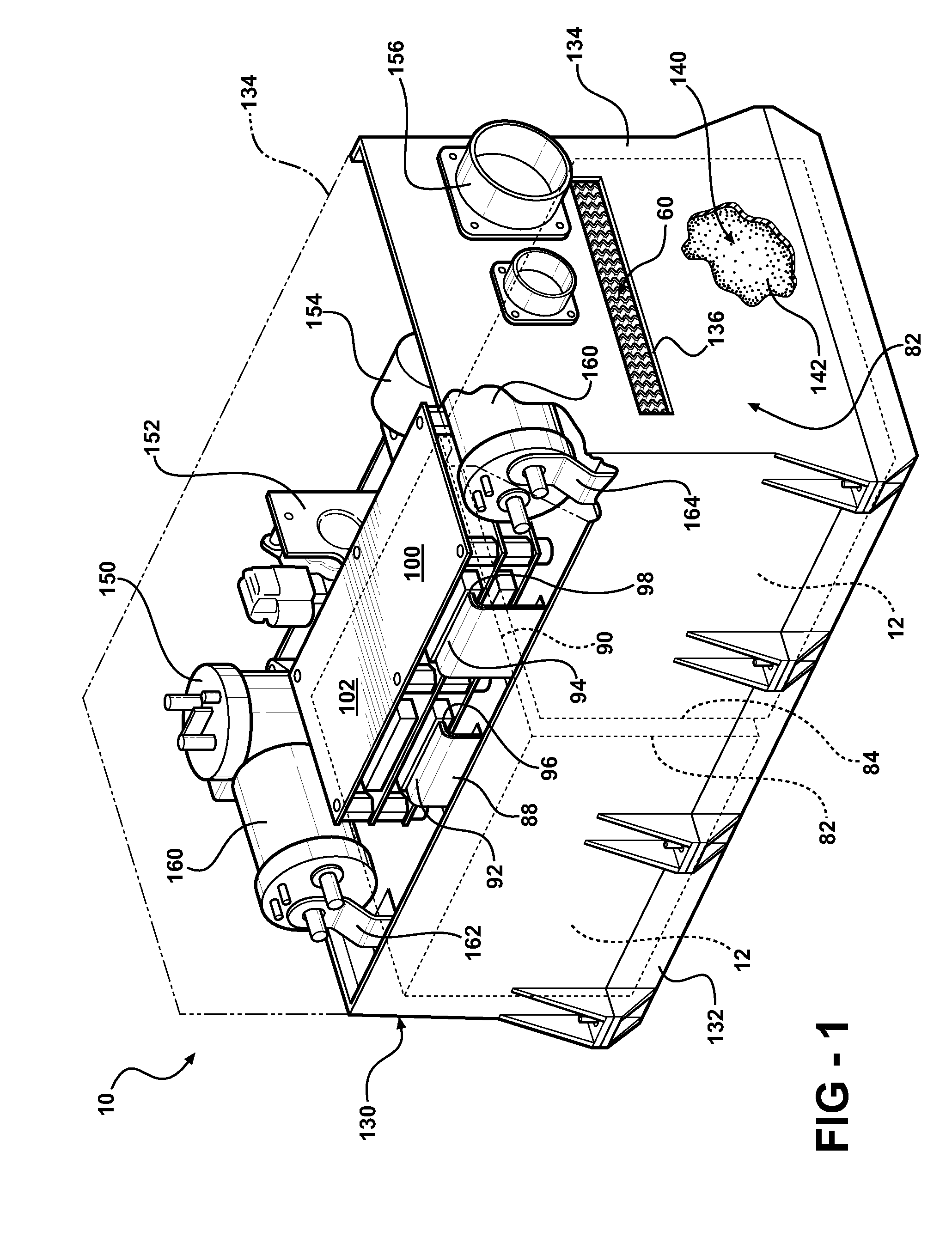 Battery pack with integral cooling and bussing devices