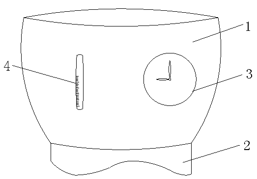 Petal-base type multifunctional bowl