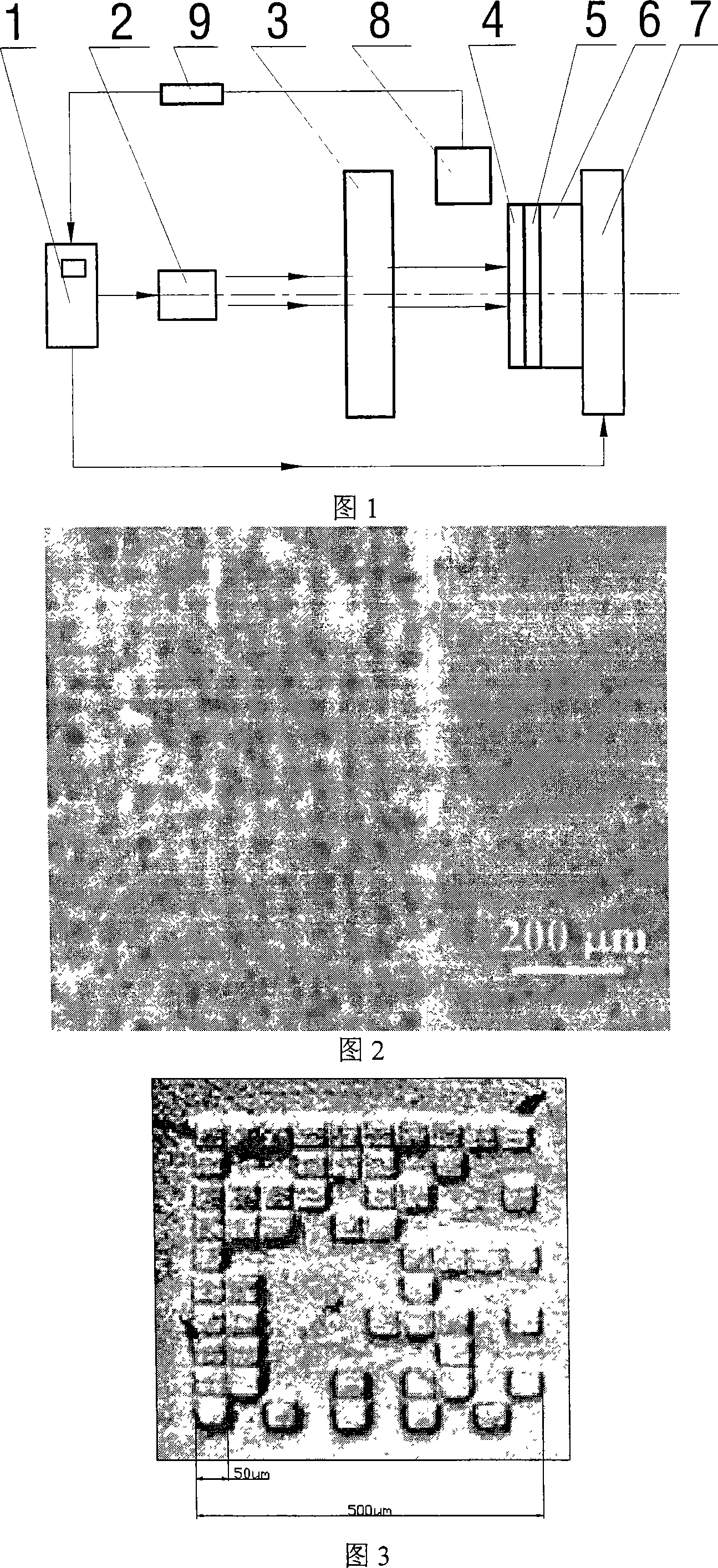 Method and device based on micro-nano laser-induced shock wave three dimensional lossless makr