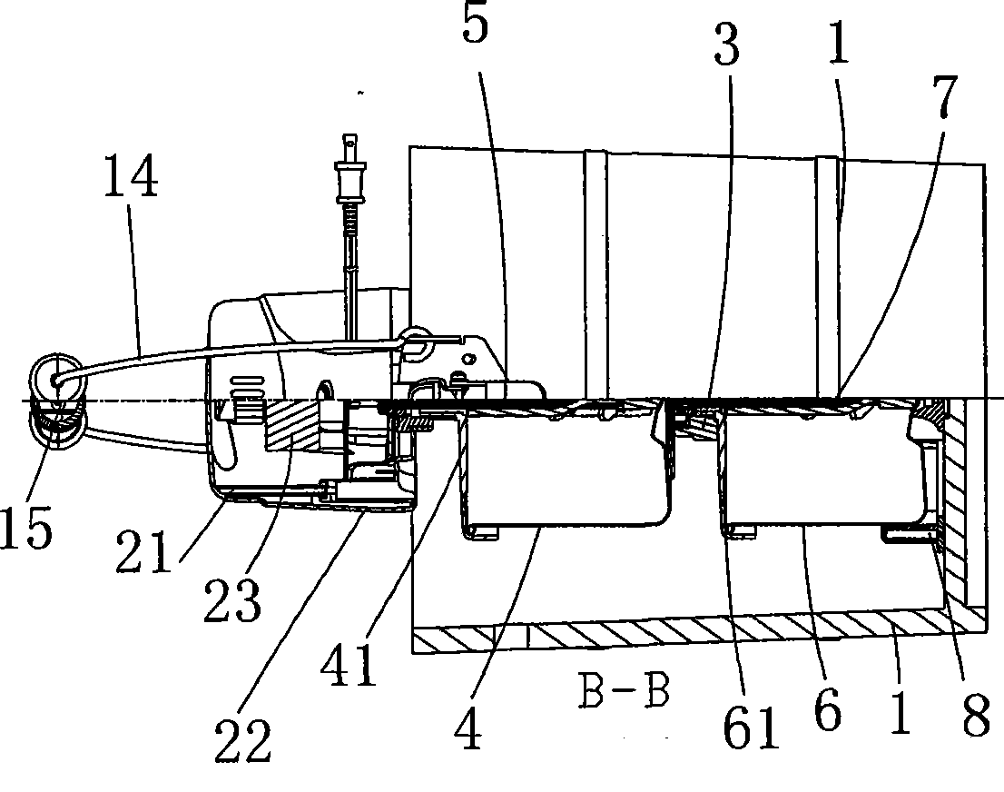 Twin-tub machine for making ice-cream