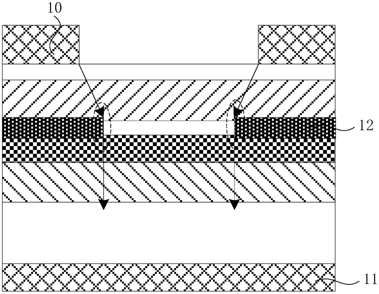 A vertical cavity surface-emitting laser chip and a manufacturing method thereof