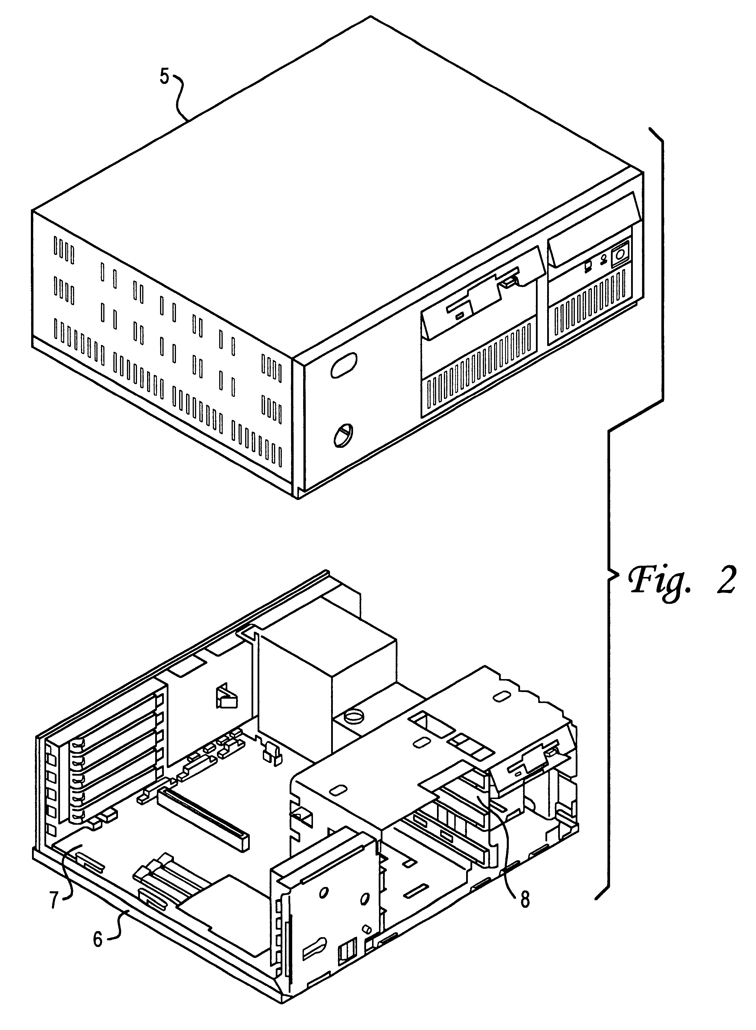 Printer circuit board for an optoelectric computer system
