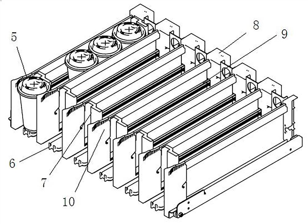 Intelligent goods taking and automatic goods checking system and control method thereof