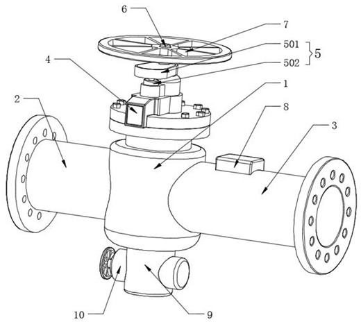 An intelligent valve for water quality testing