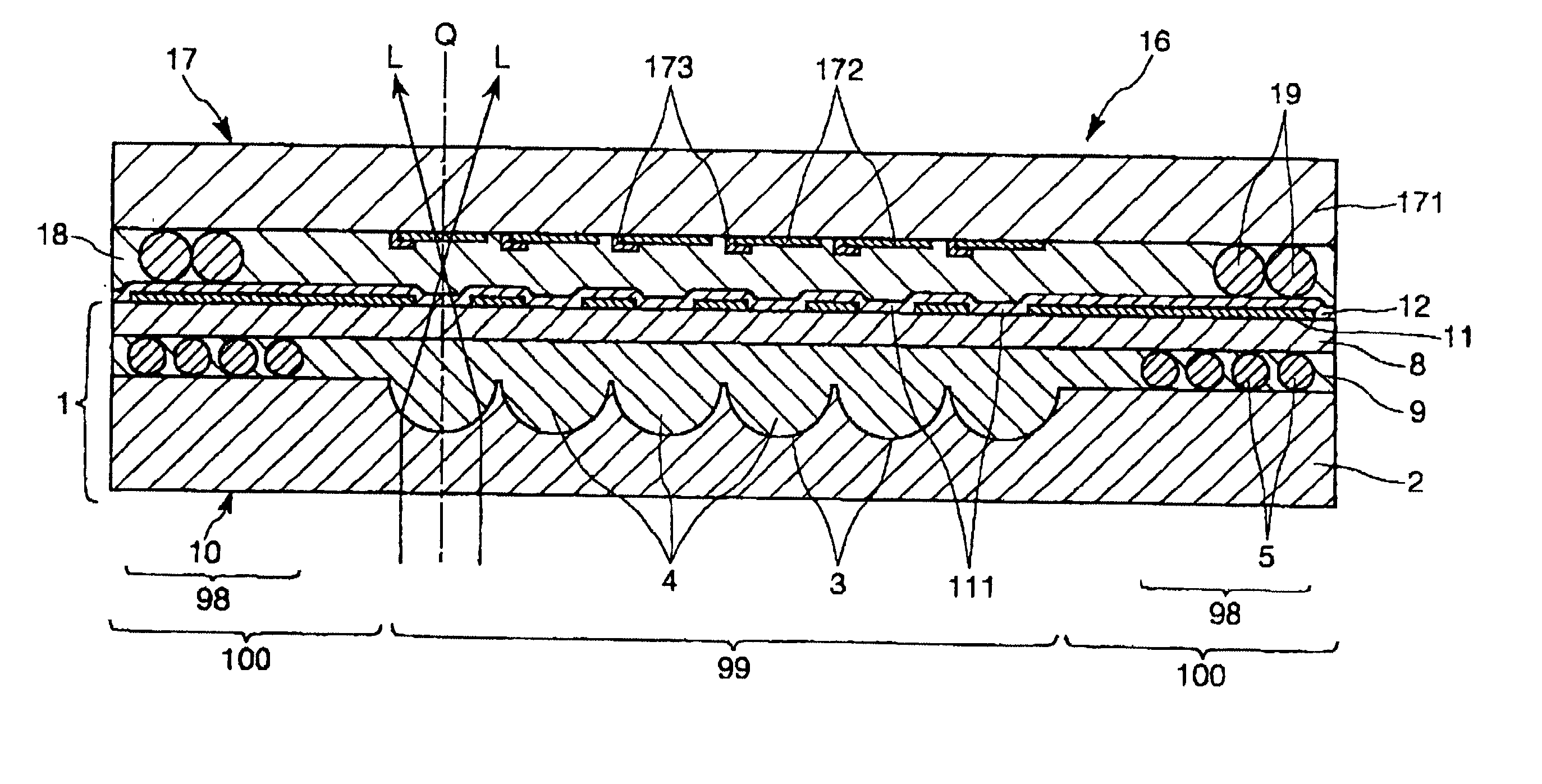 Method for manufacturing microlens substrate, microlens substrate, opposing substrate for liquid crystal panel, liquid crystal panel, and projection display apparatus
