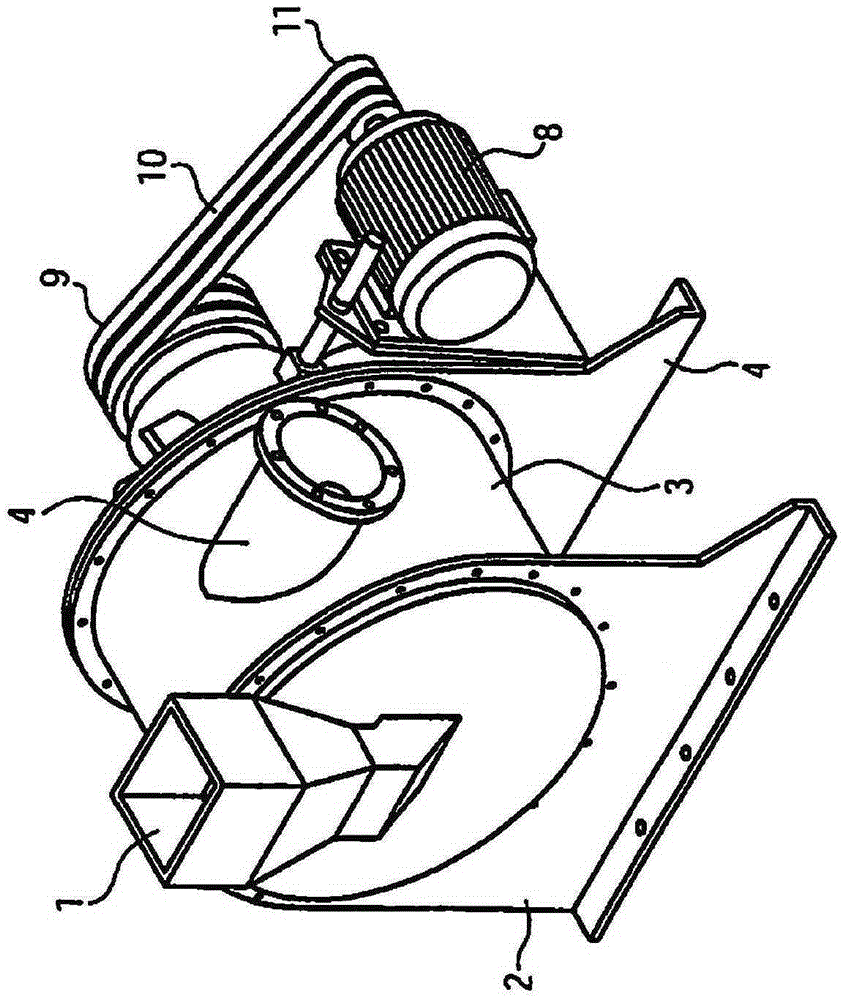 Device and method for ore-crushing with recycling