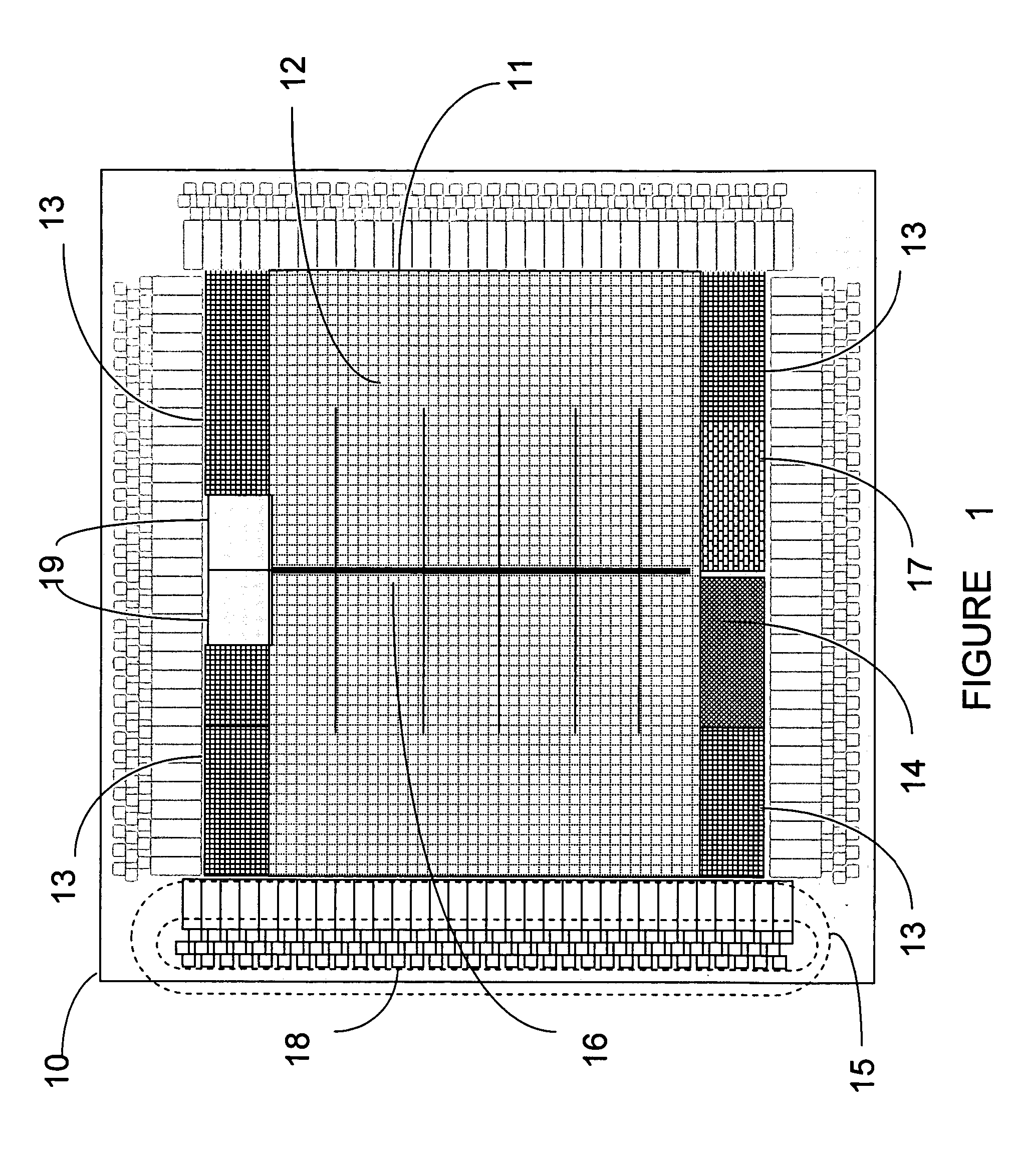 Structured integrated circuit device