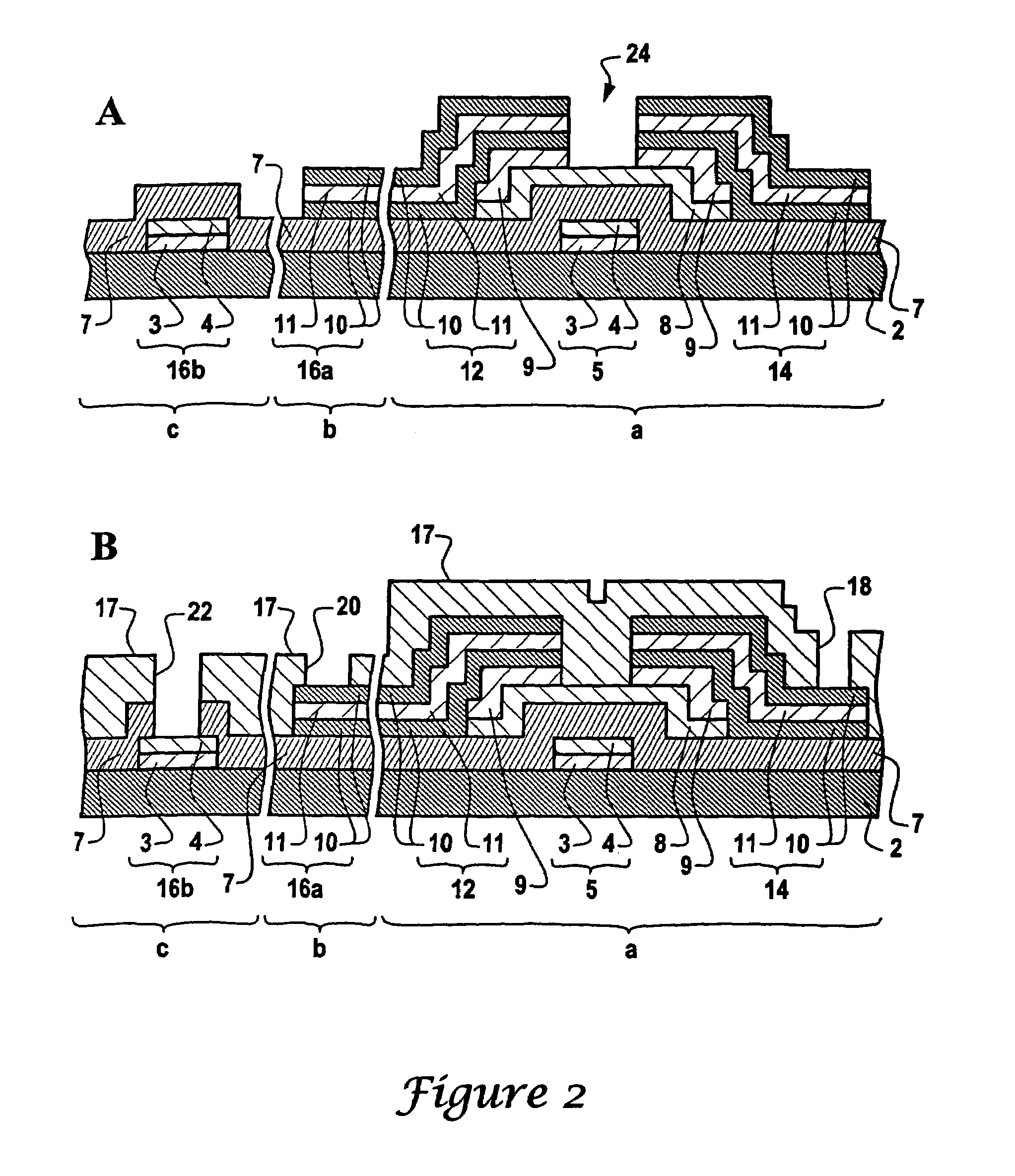 Method of manufacturing a substrate for an electronic device by using etchant and electronic device having the substrate