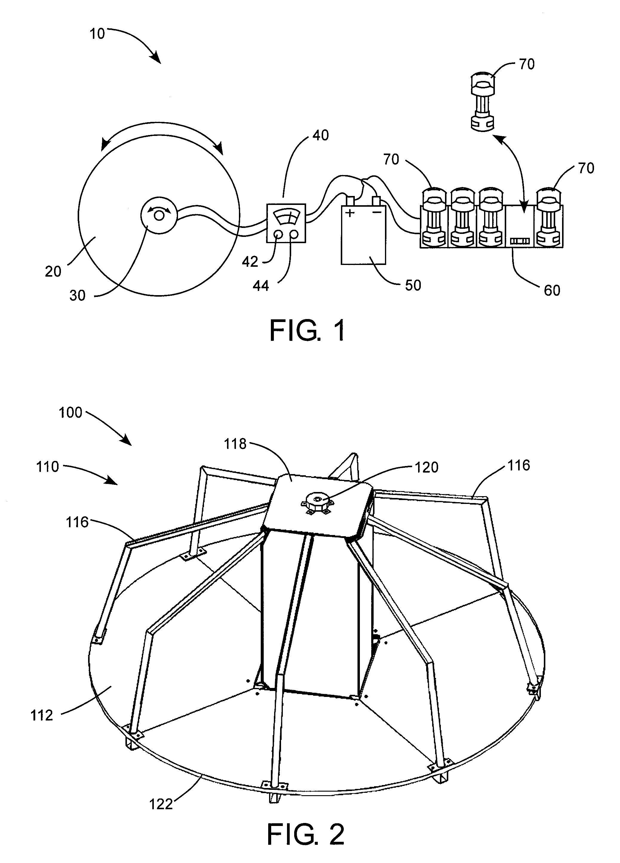 Electricity Generating Playground Equipment and Method