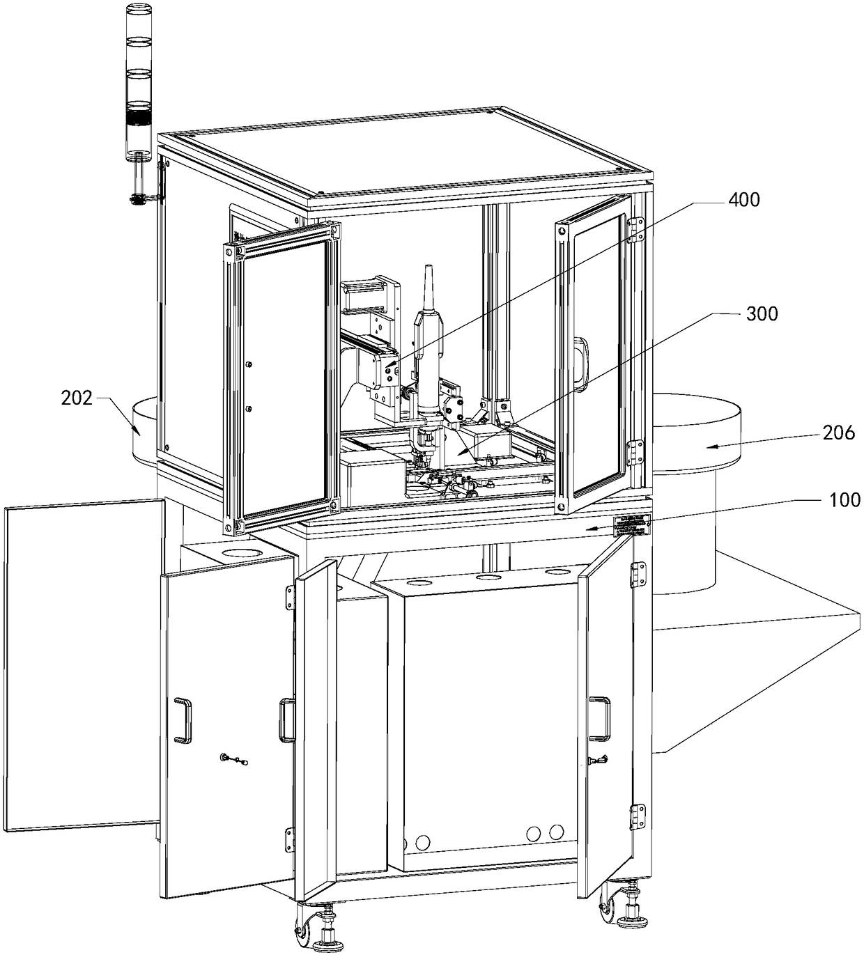 Automatic assembly equipment for small slider components