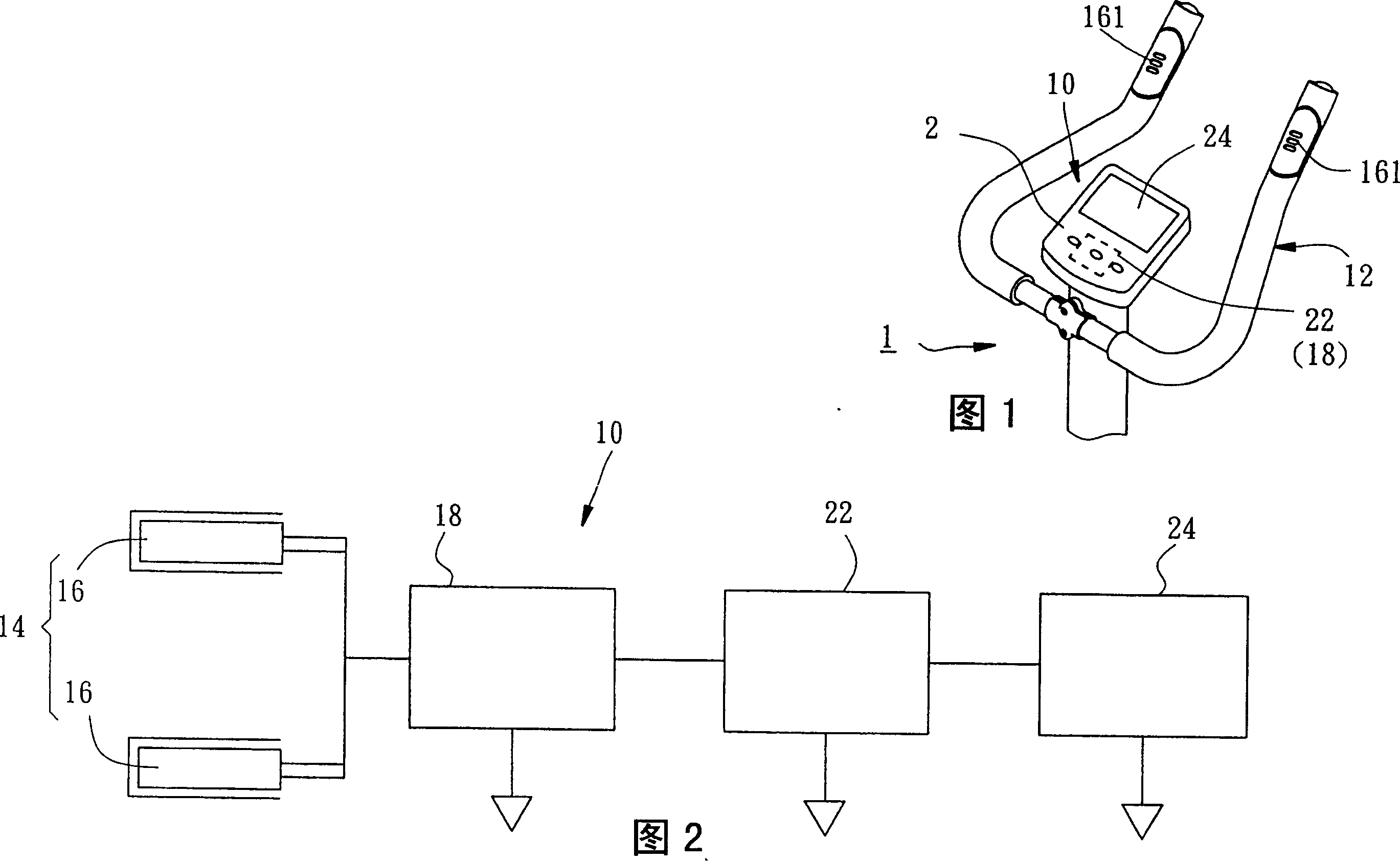 Body temperature sensing device for proceeding measurement through hand grasping mode