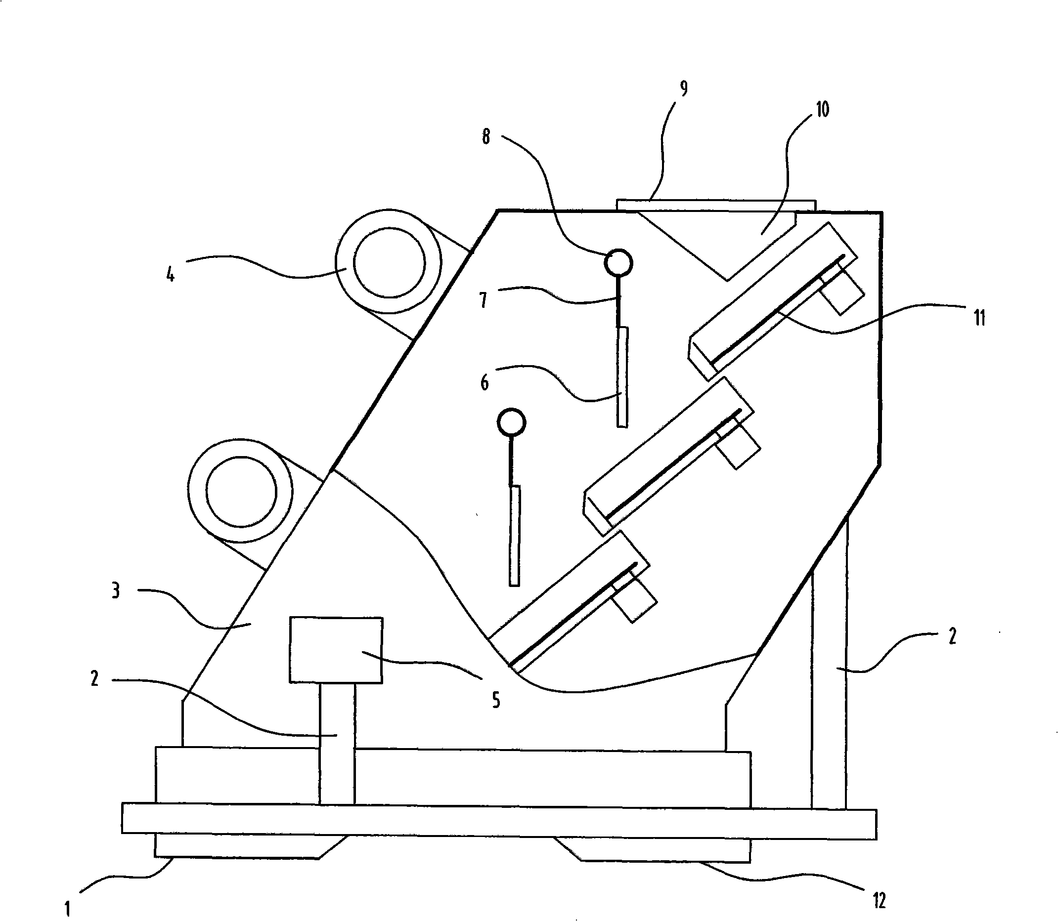 Counter play sifting method and screen employing drop energy of screening material
