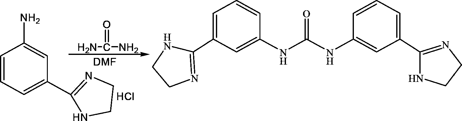 Preparation method of imidocarb