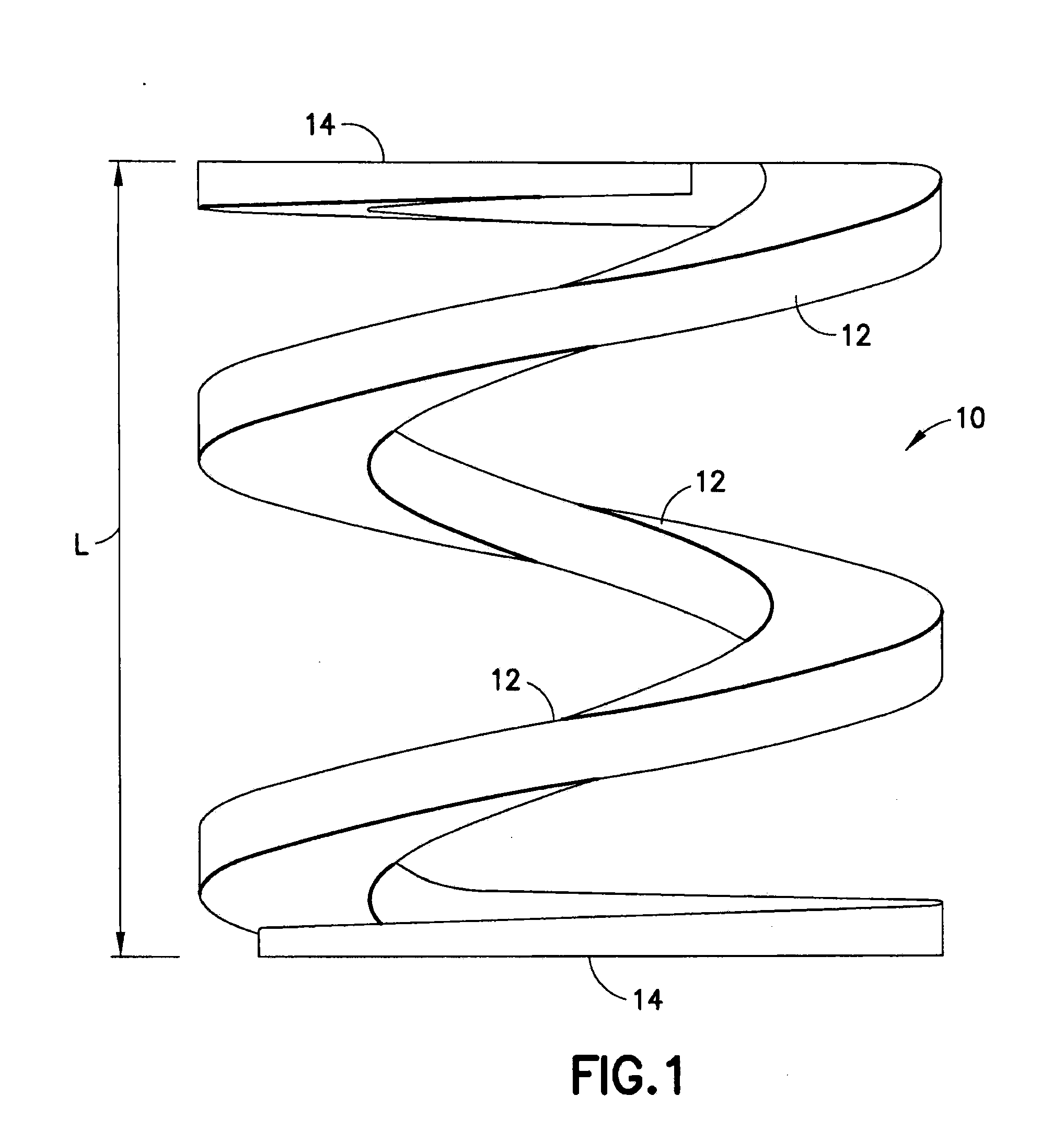 Plastic Spring And Method And Apparatus For Making The Same