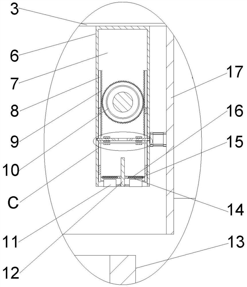 A kind of automatic pipe chamfering machine