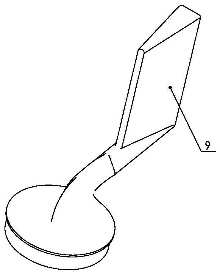 A kind of angle of attack sensor wind vane angle measurement device and method