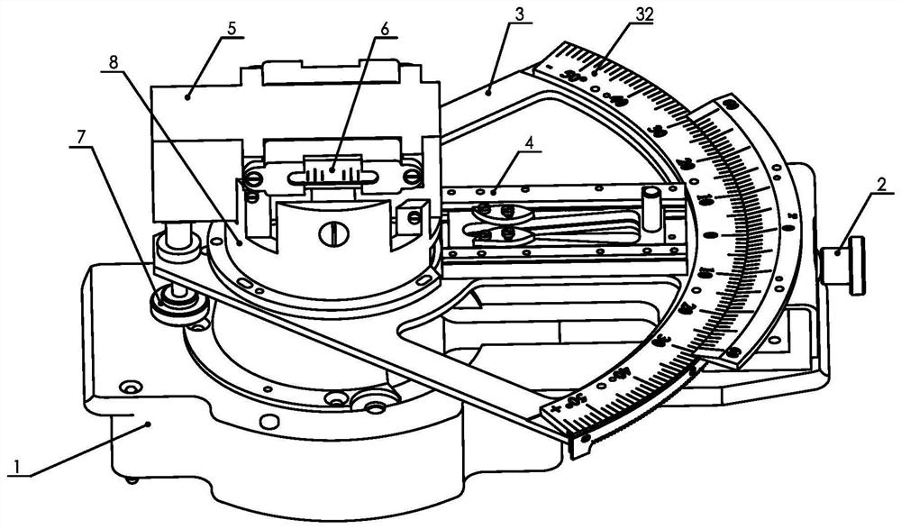 A kind of angle of attack sensor wind vane angle measurement device and method