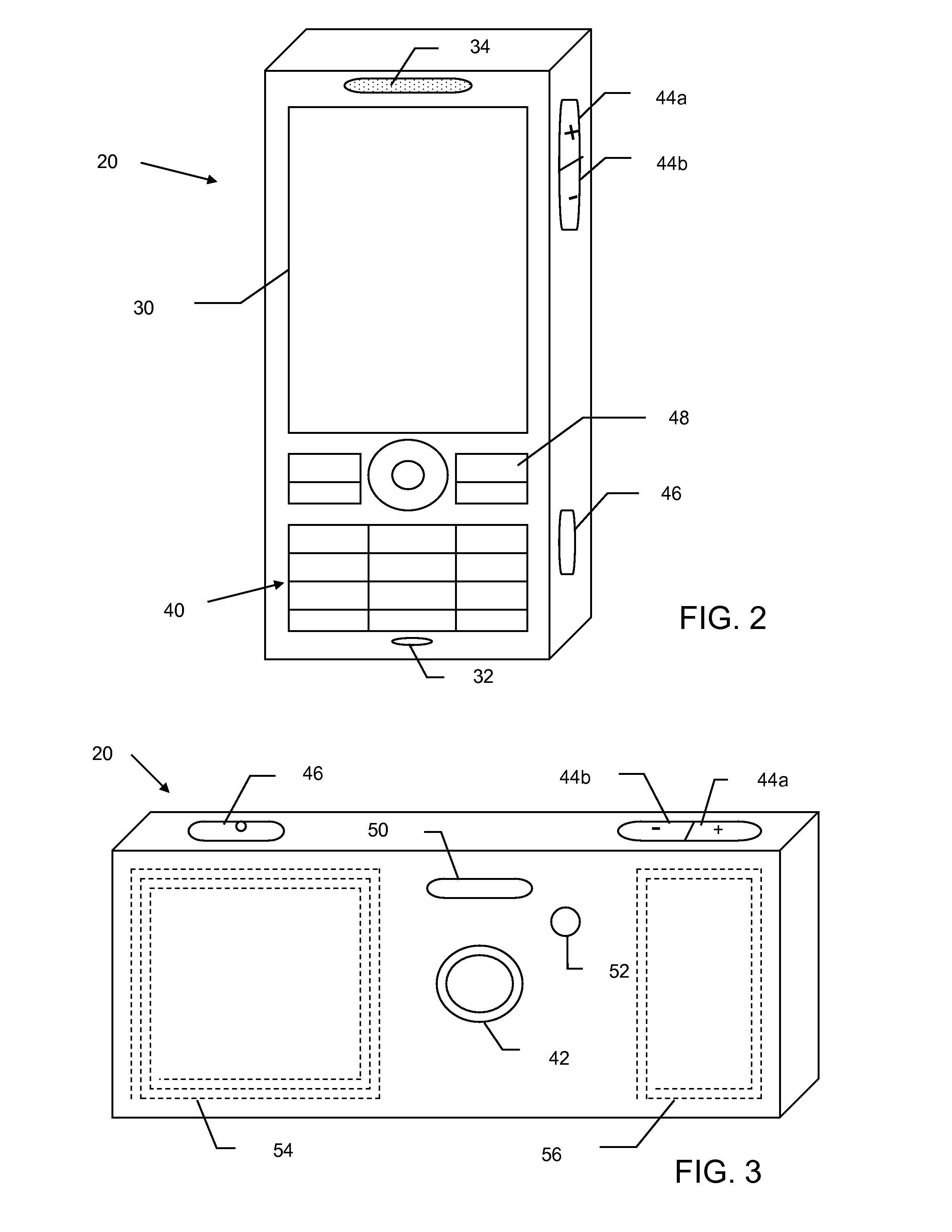 Device and method for guiding a user to a communication position