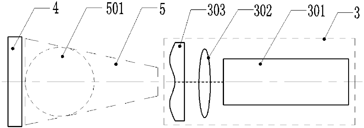 Thin surface laser middle and small particle size seed flow sensing device