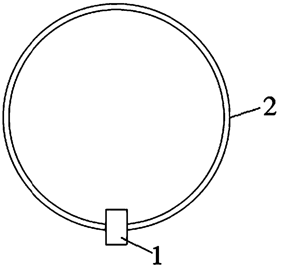 Loop antenna and antenna oscillator