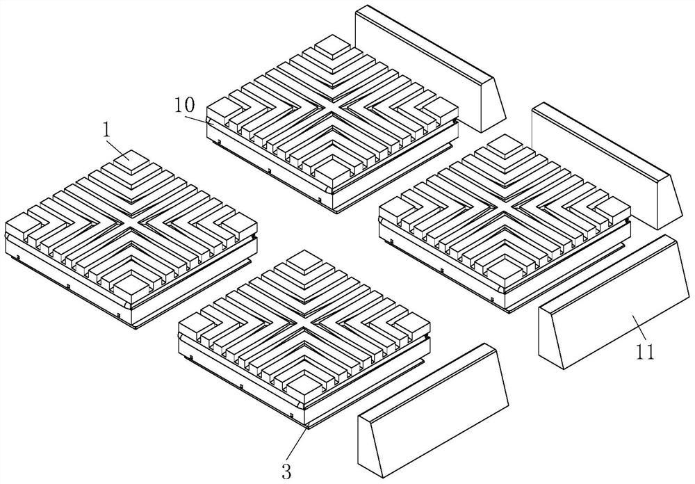 Environment-friendly floor tile and laying method thereof