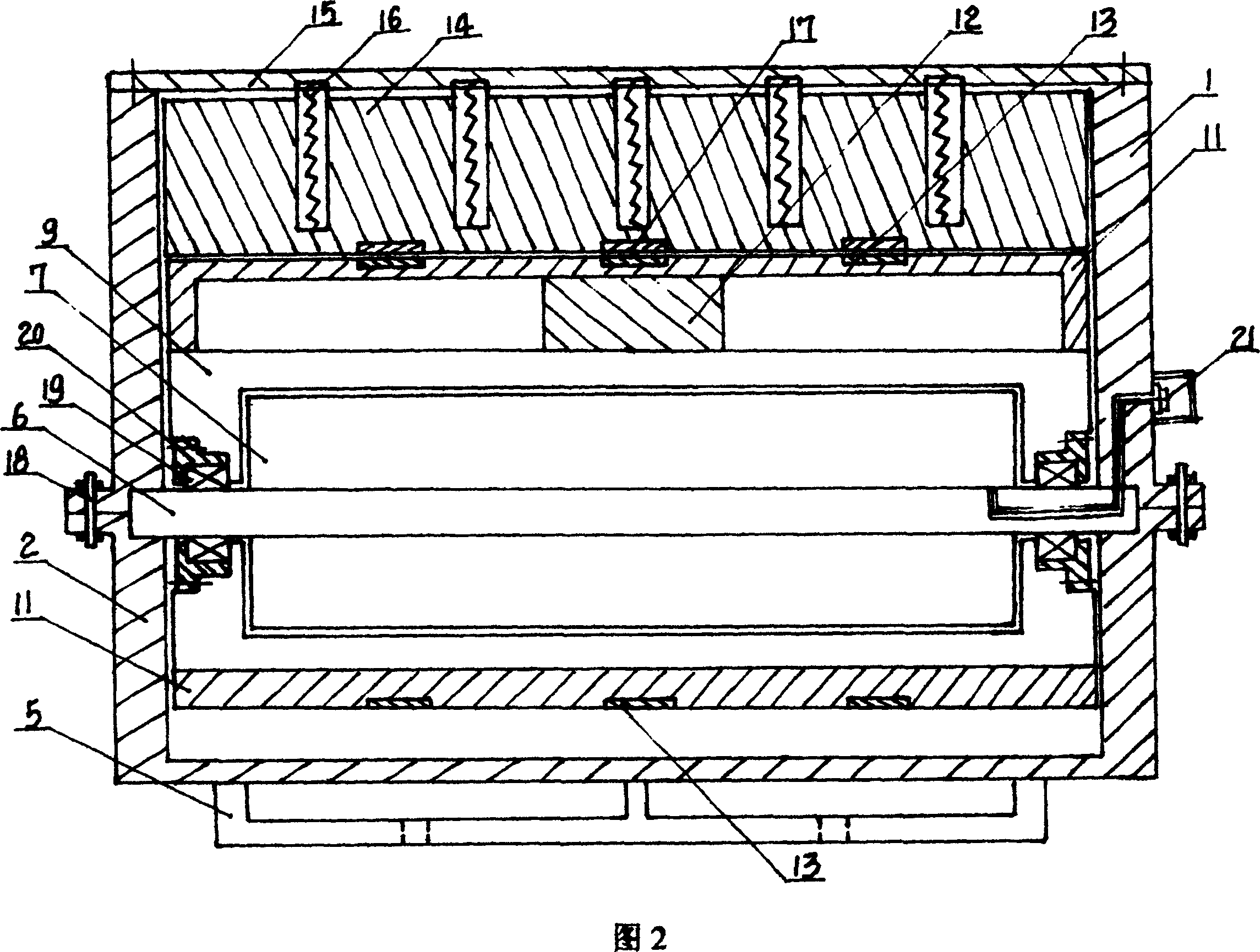 Efficient electromechanical rotor pump