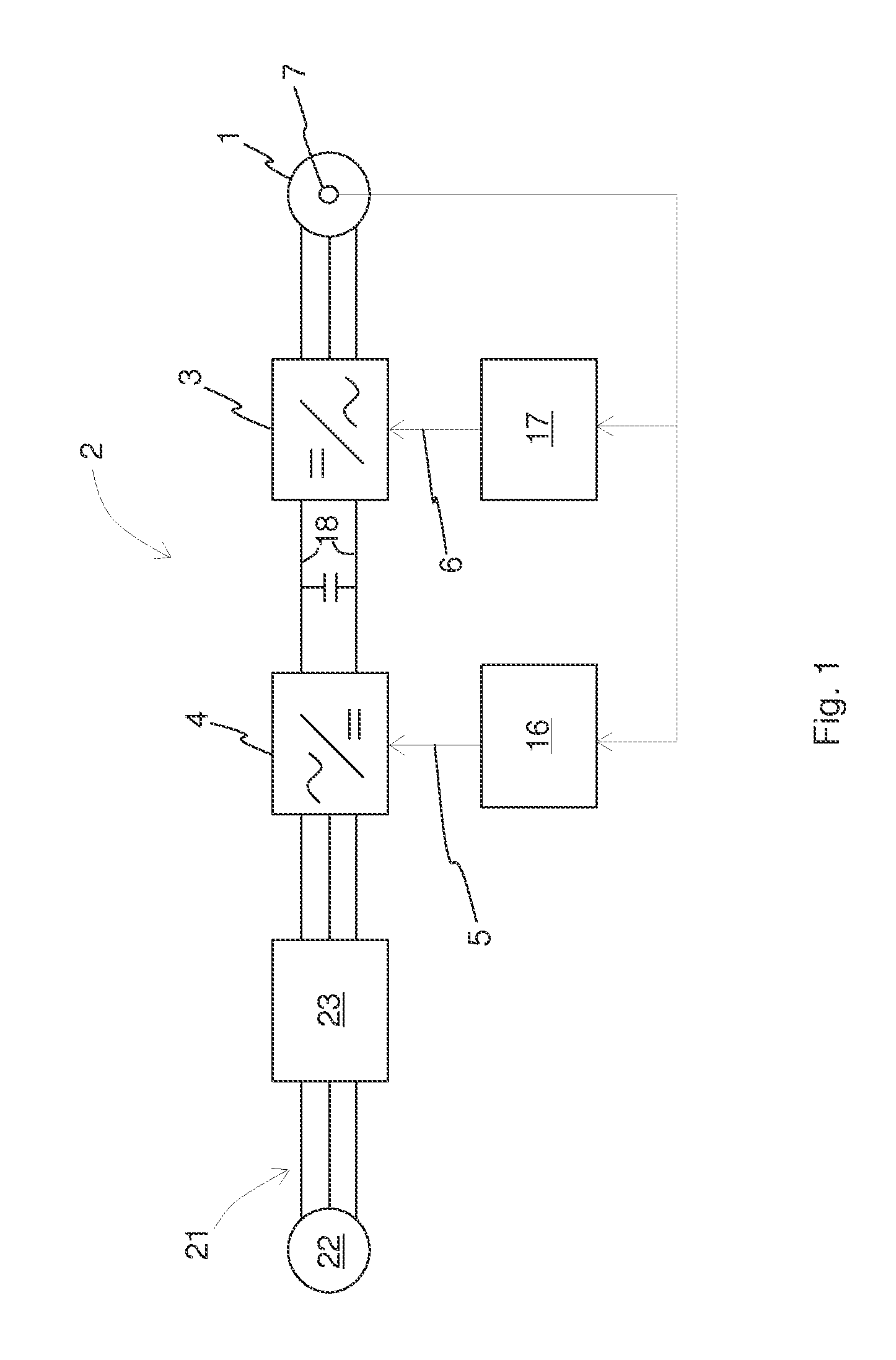 Method for controlling an alternating current electric machine, and a frequency converter