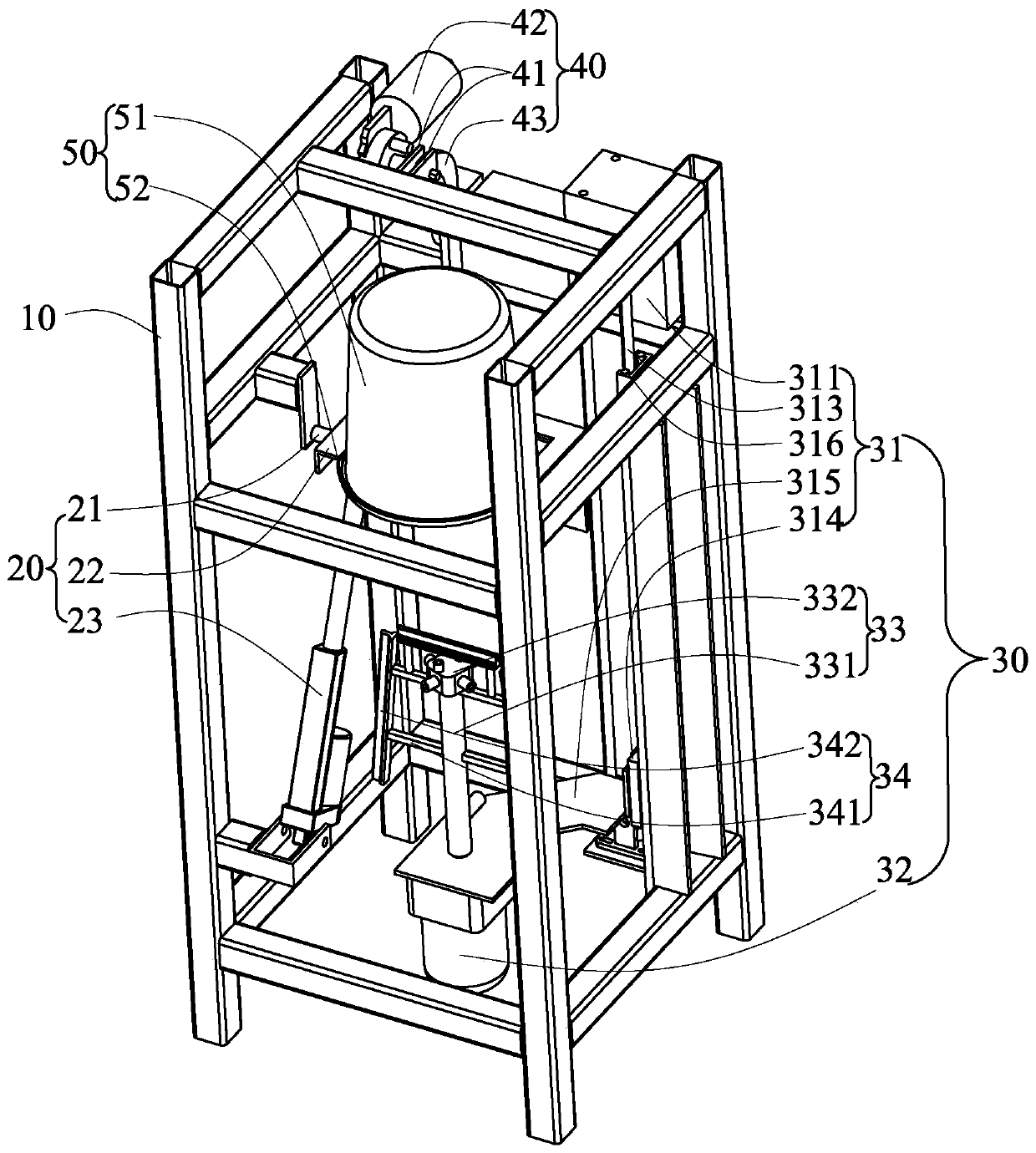 Barrel washing machine