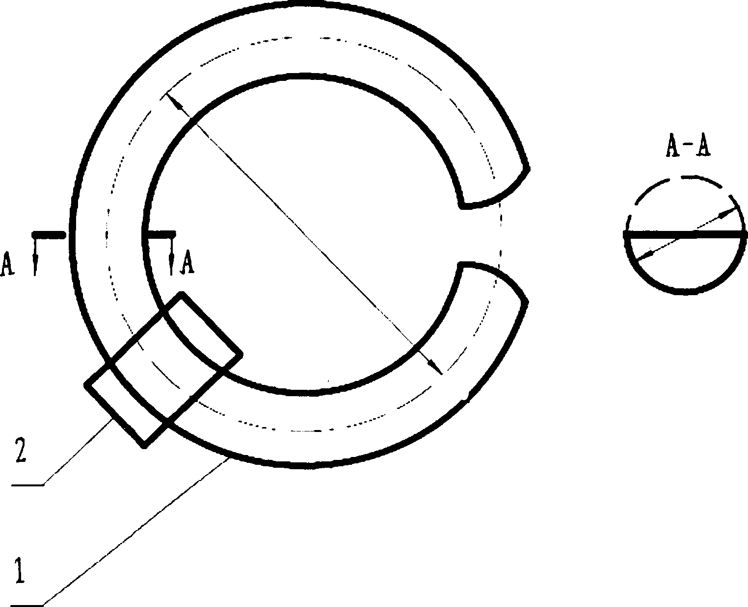 Annular region smelting furnace