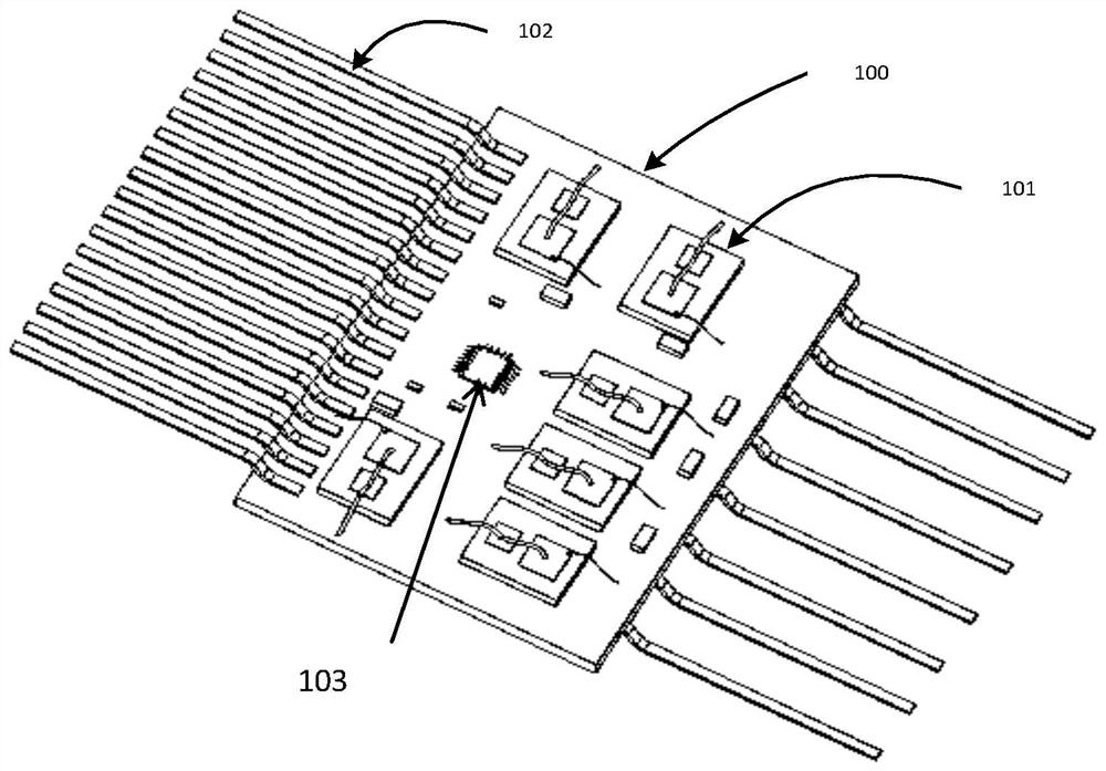 Substrate double-sided wiring module and manufacturing method thereof