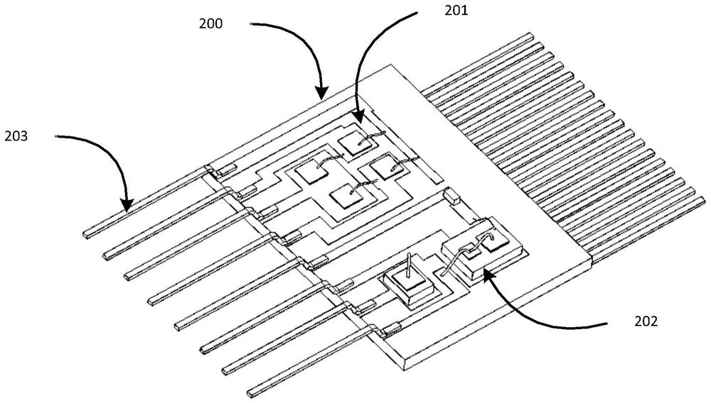 Substrate double-sided wiring module and manufacturing method thereof