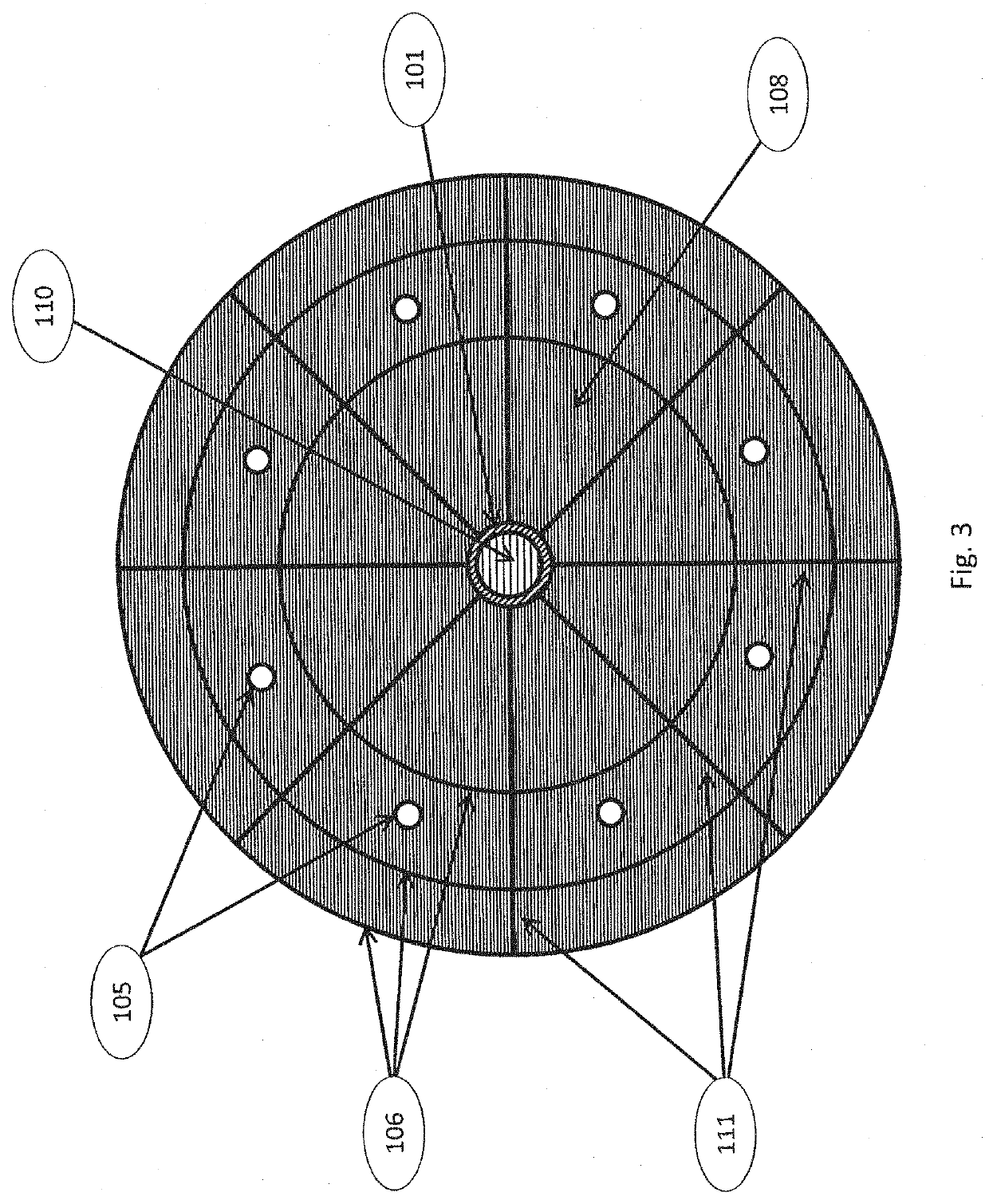 Large scale flywheel for energy storage