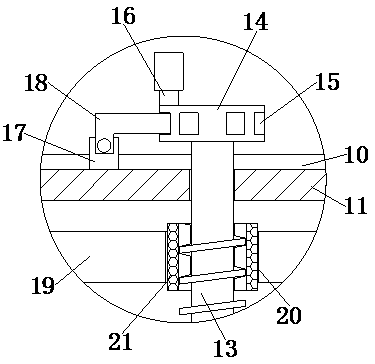 Conveying device for disposable lunch box processing