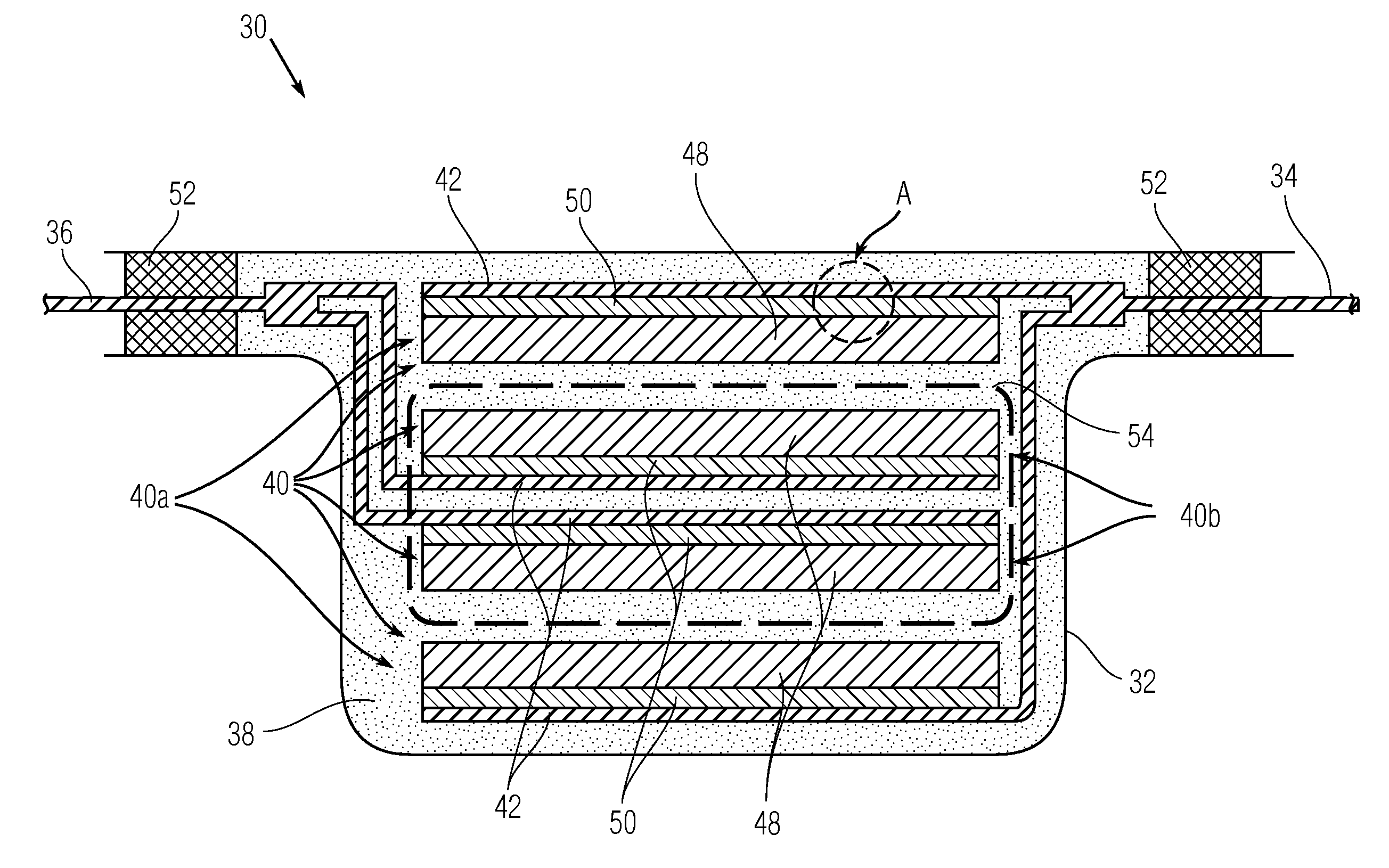 Electrochemical double layer capacitor
