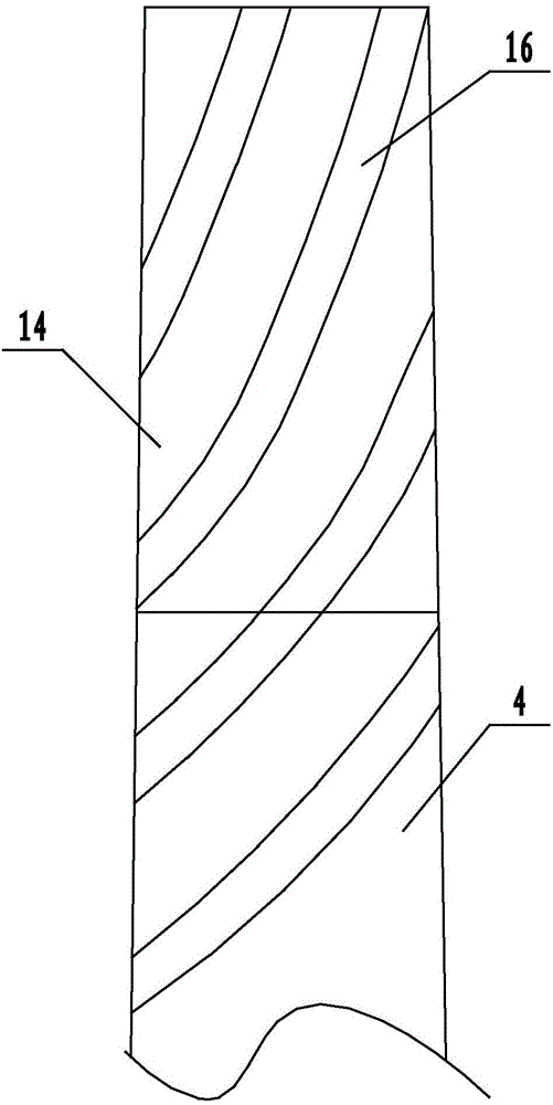 Beam column pouring reinforcement device and process