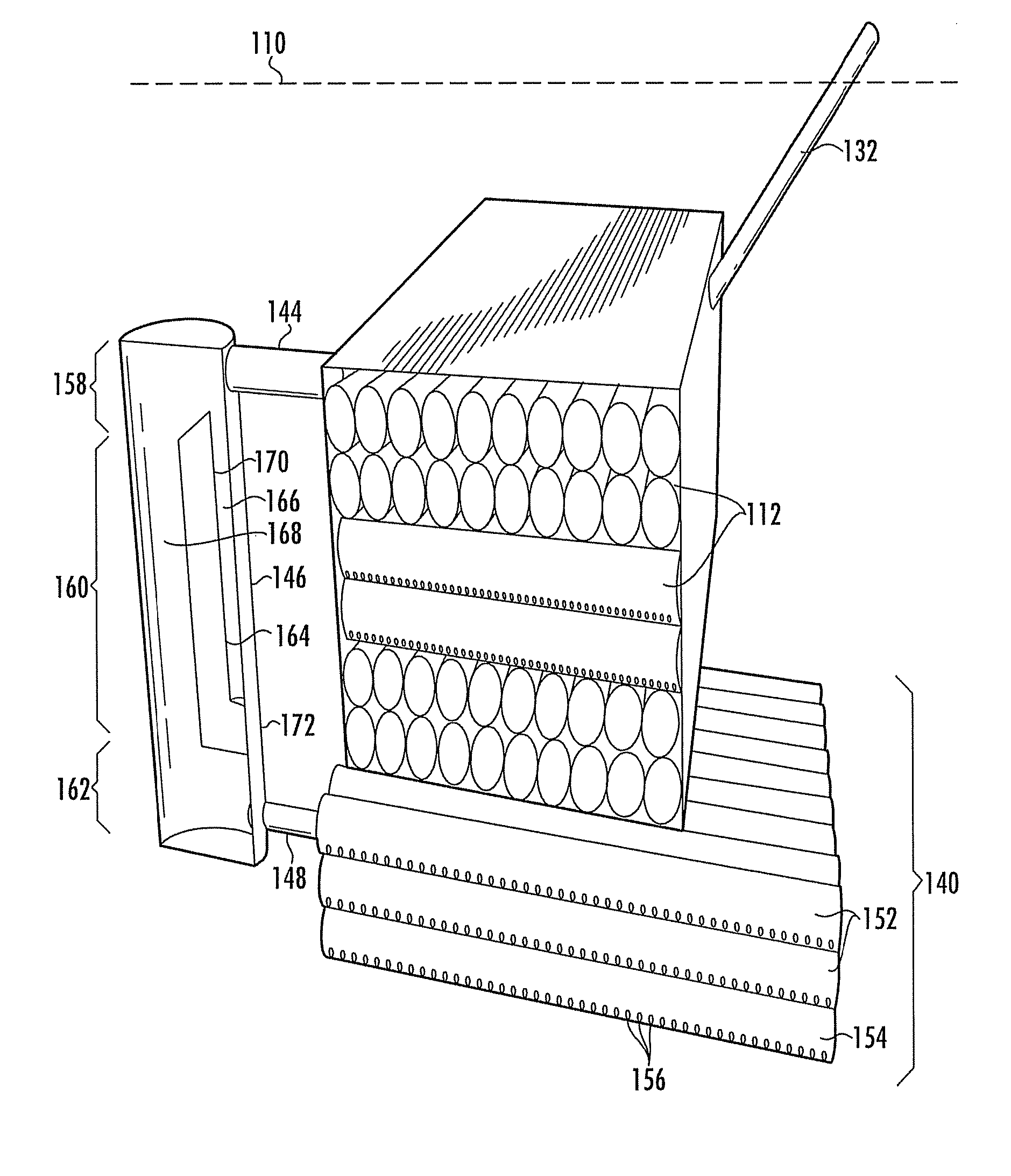 Underground water retention system and associated methods