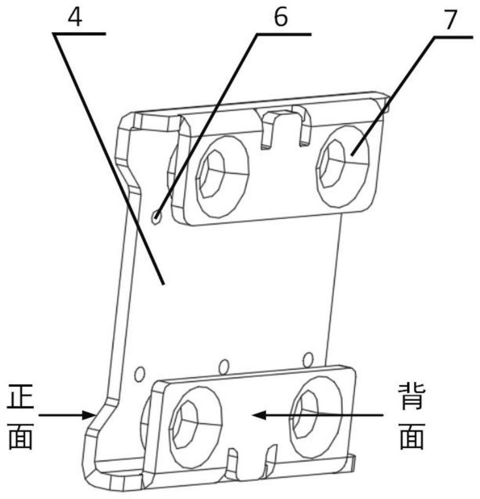 A cable management trough for fixing cables and its application method