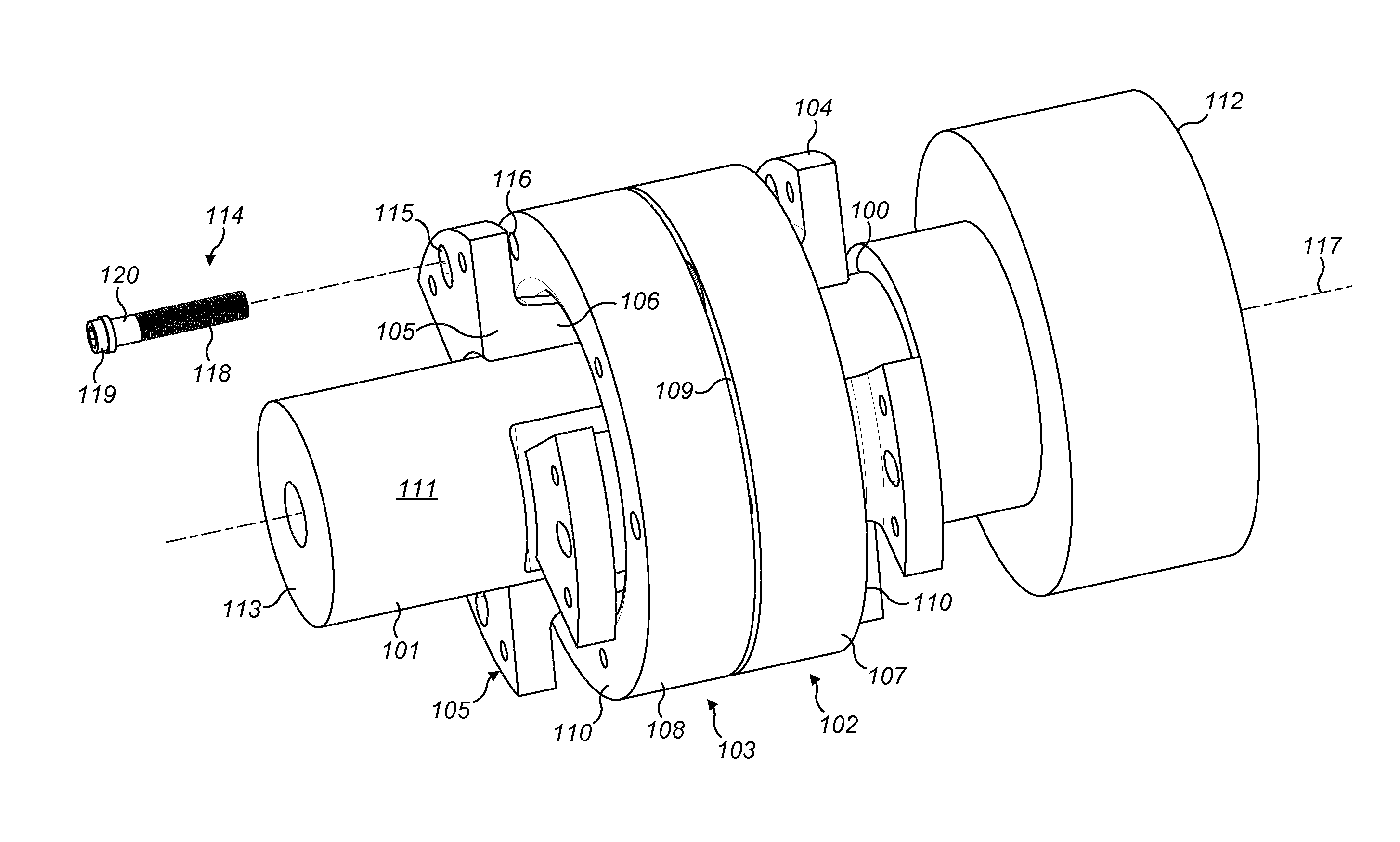 Drill string component coupling device