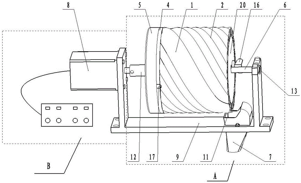 Rapeseed spiral stepping reseeding system